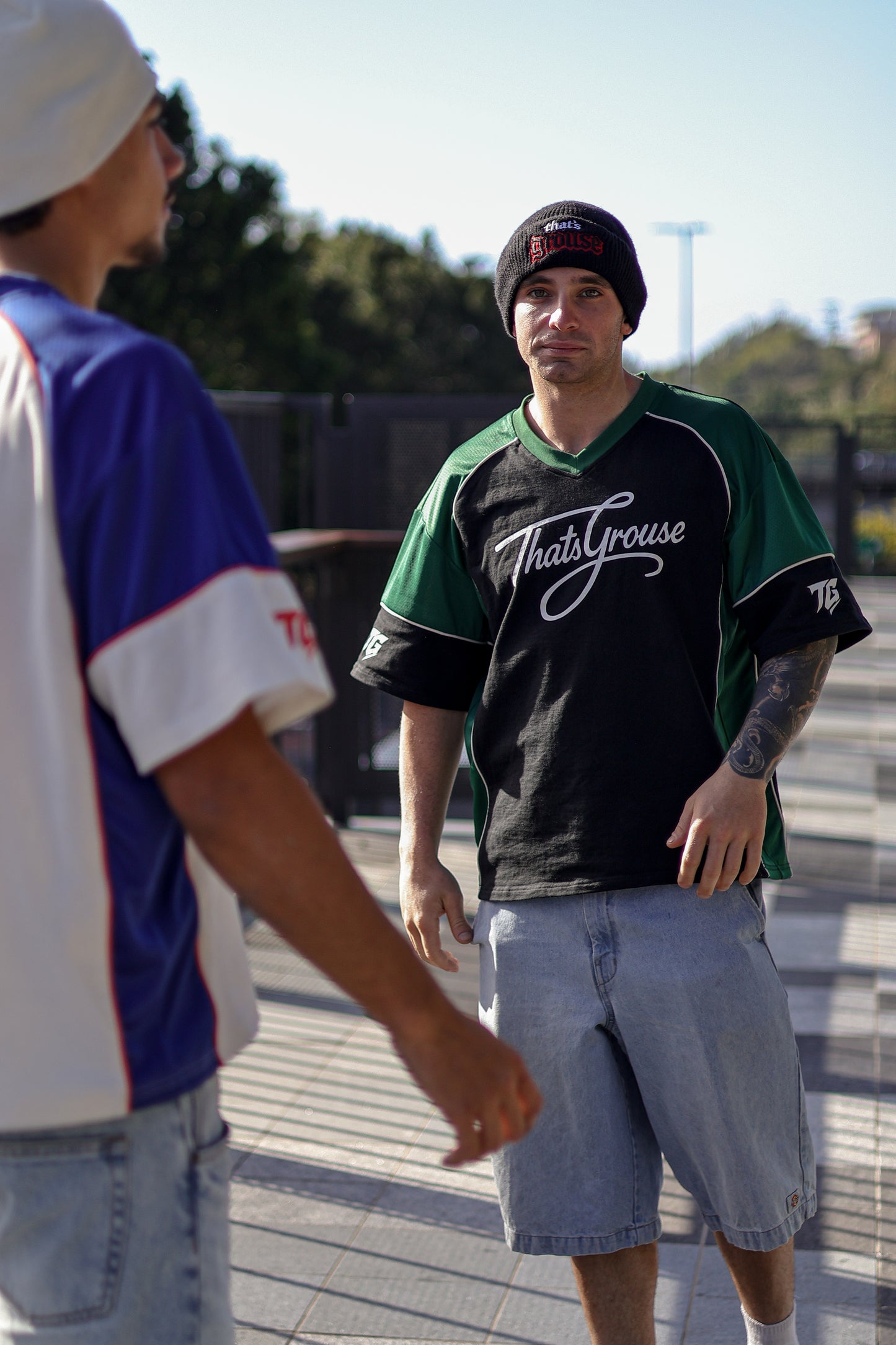 That's Grouse Black & Green Jersey
