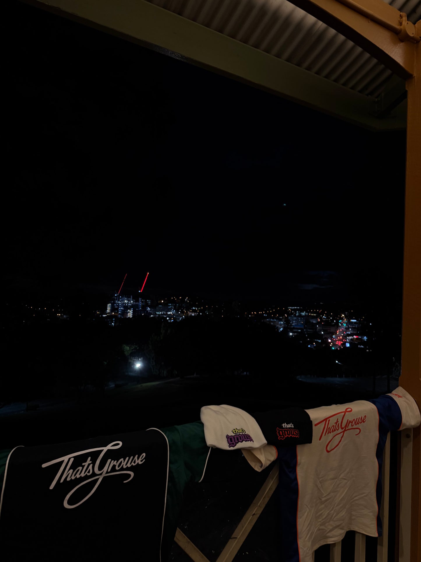 That's Grouse White & Blue Jersey