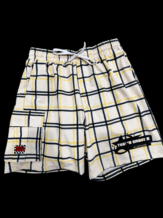 Plaid Board Shorts