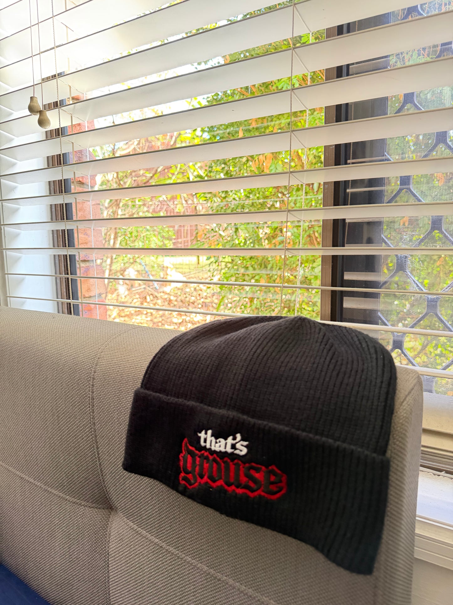 That's Grouse Black Beanie