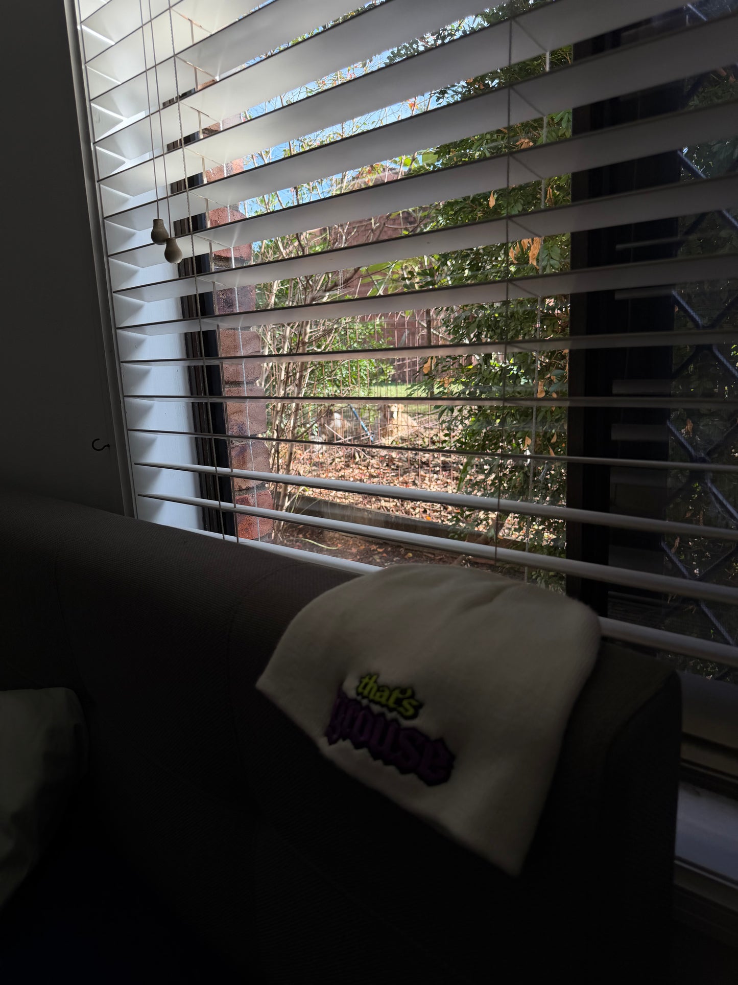That's Grouse White Beanie